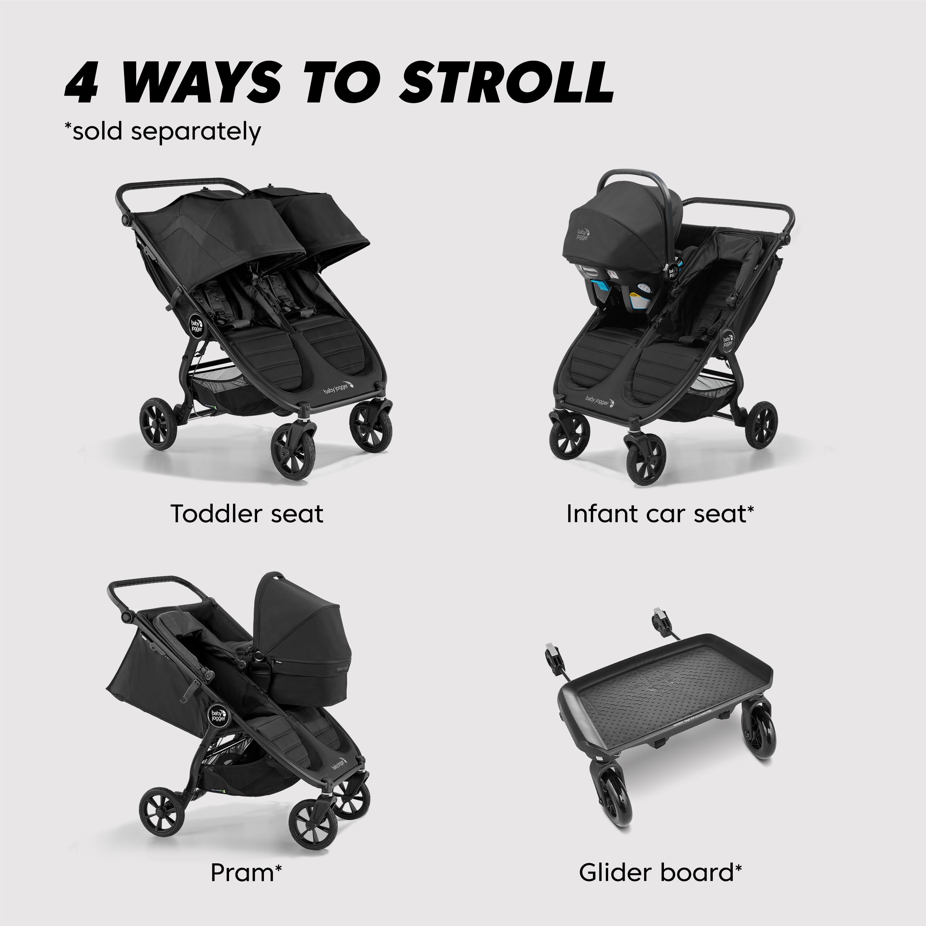  GT2 double stroller