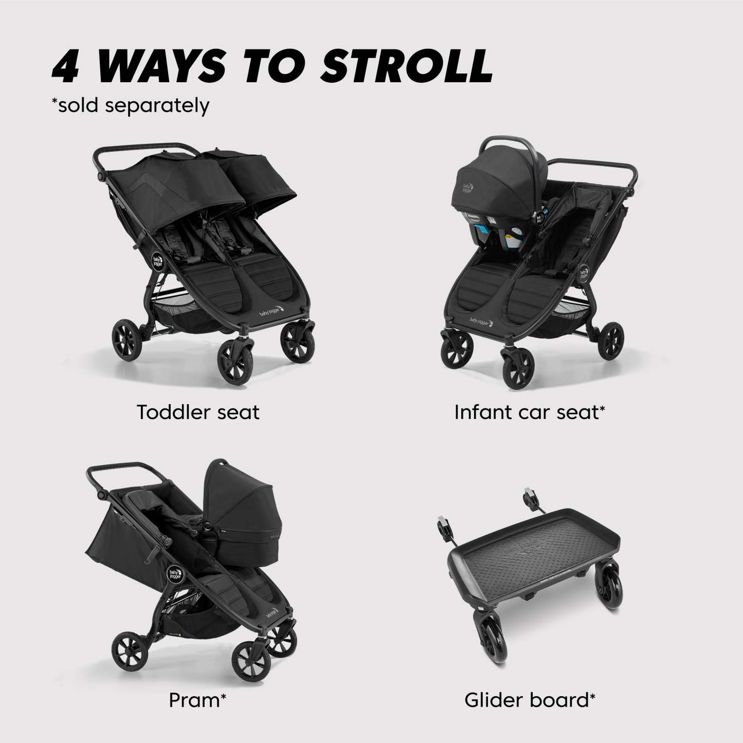  GT2 double stroller