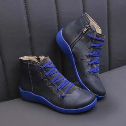Comfy Handmade Leather Arch Support Snow Boots