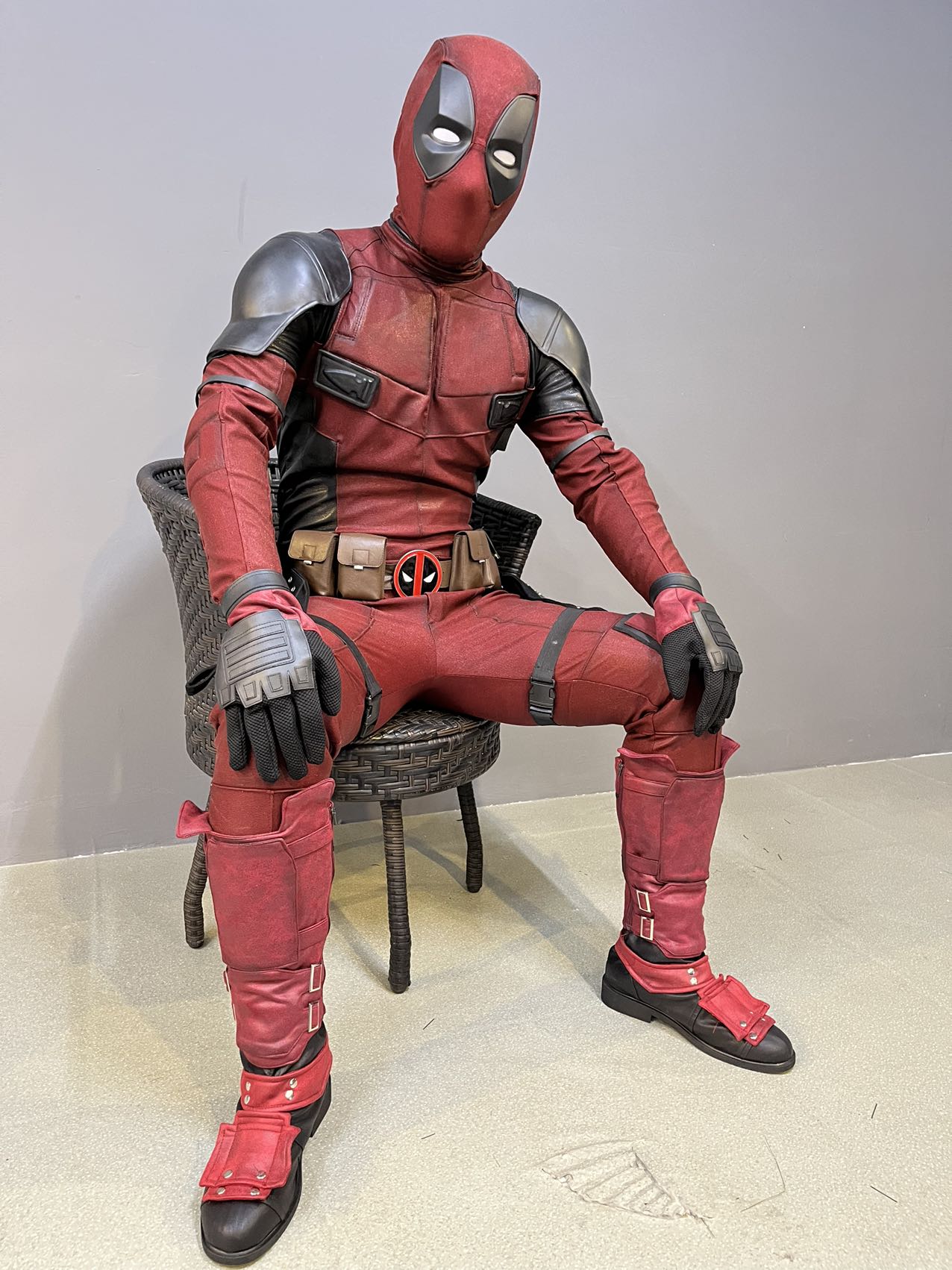 Deadpool Cosplay Costume Movie Accurate and Made to Measure