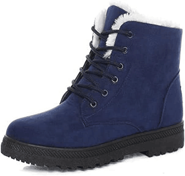 Winter Snow Boots for Women Warm Fur Lined Ankle Boots