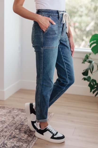Pull On Denim Joggers（Buy 2 get 20% off）