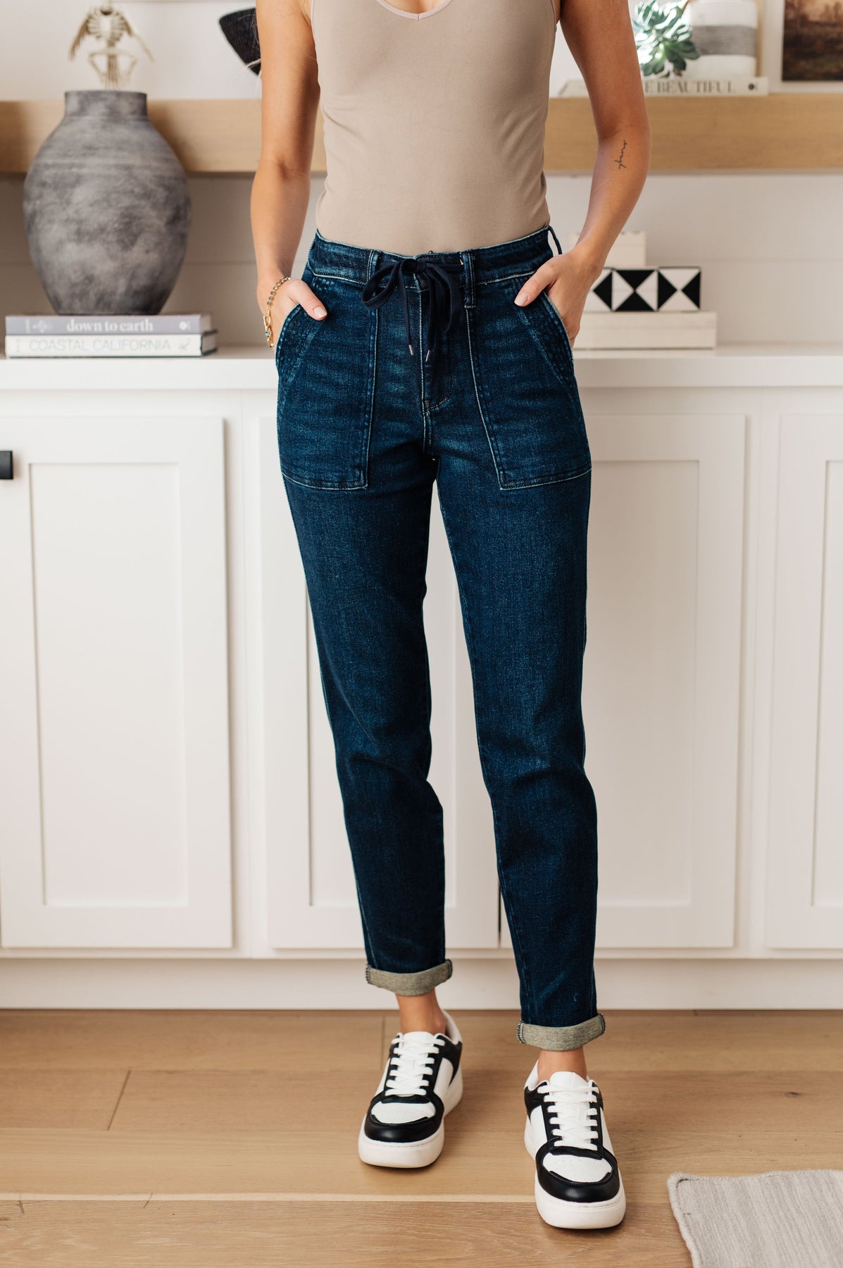 Pull On Denim Joggers（Buy 2 get 20% off）