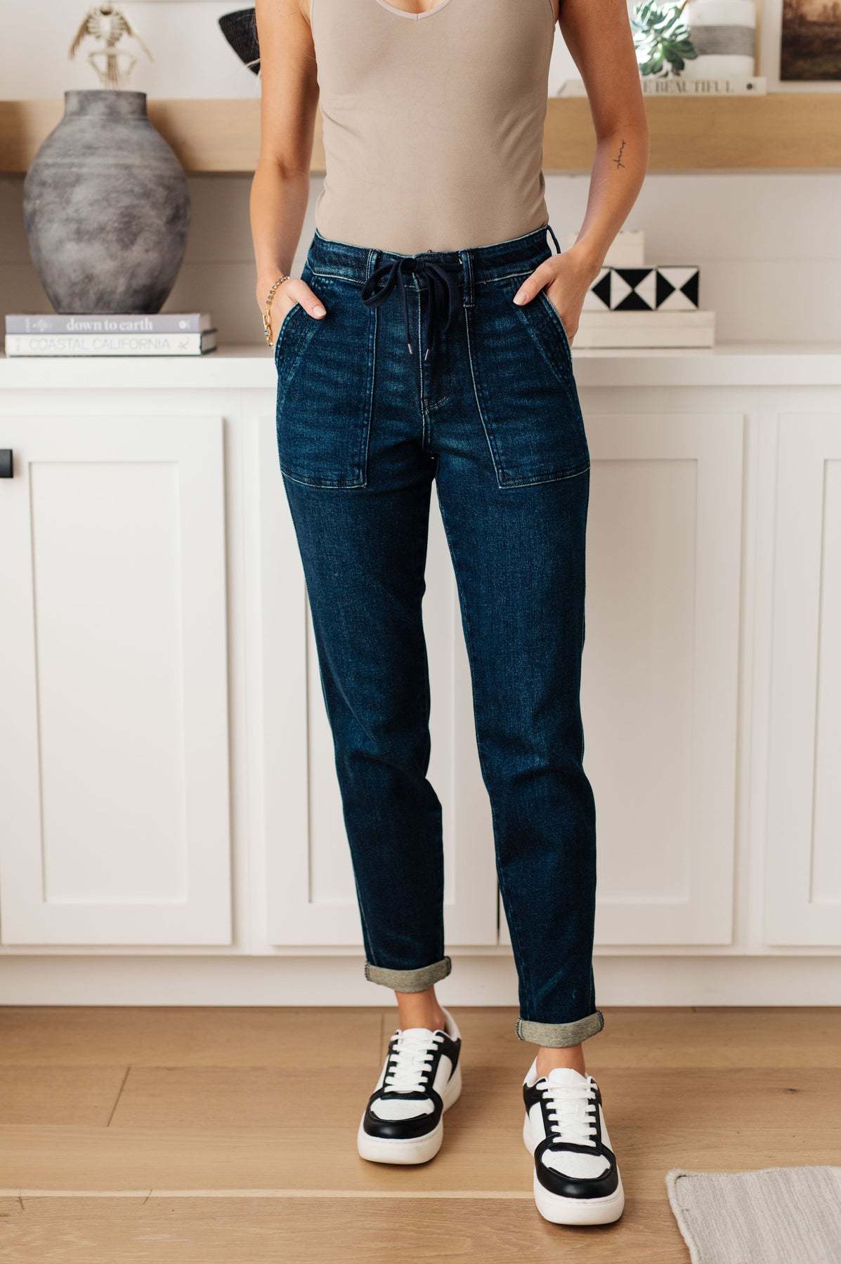 Pull On Denim Joggers（Buy 2 get 20% off）