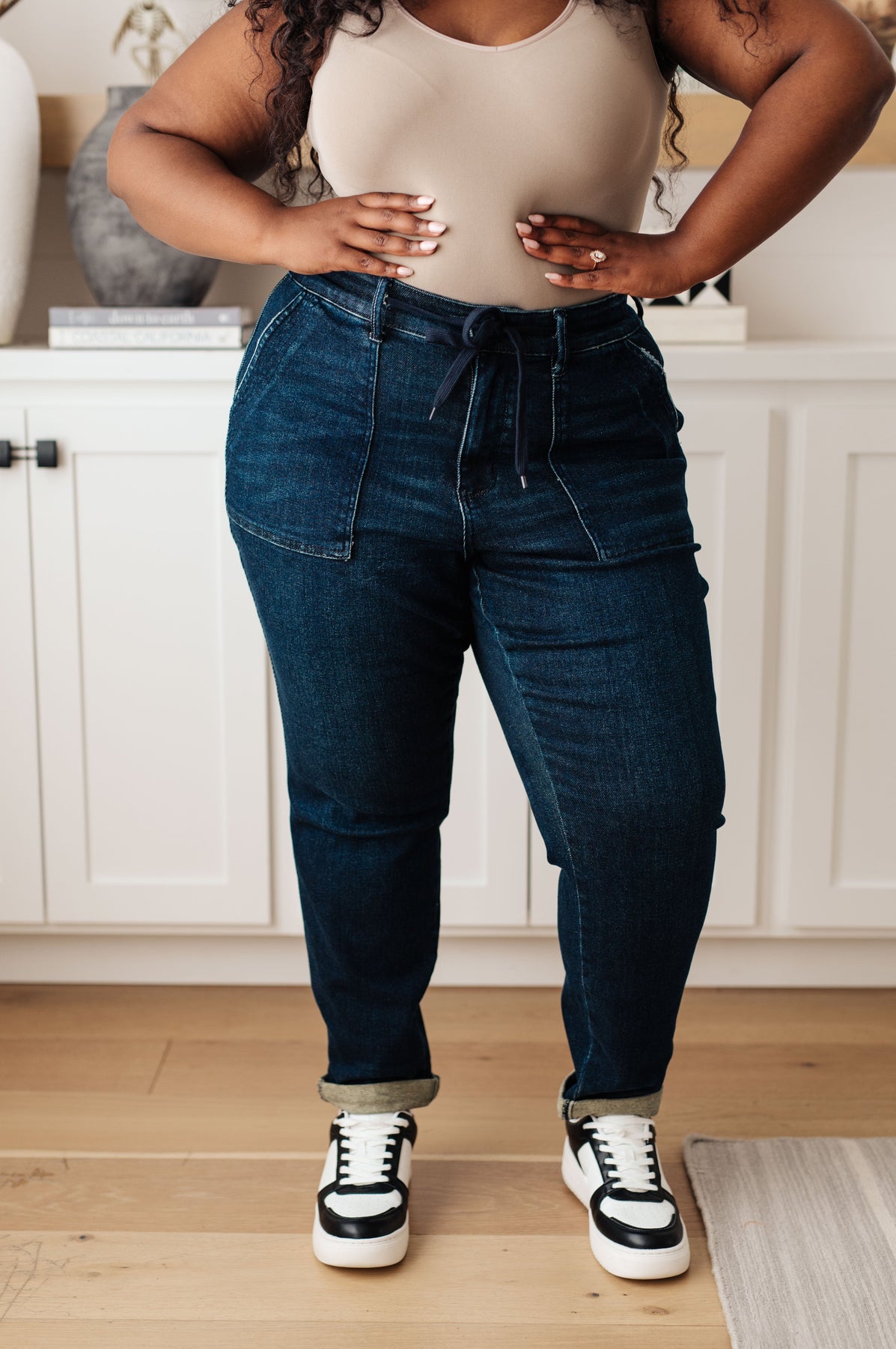 Pull On Denim Joggers（Buy 2 get 20% off）