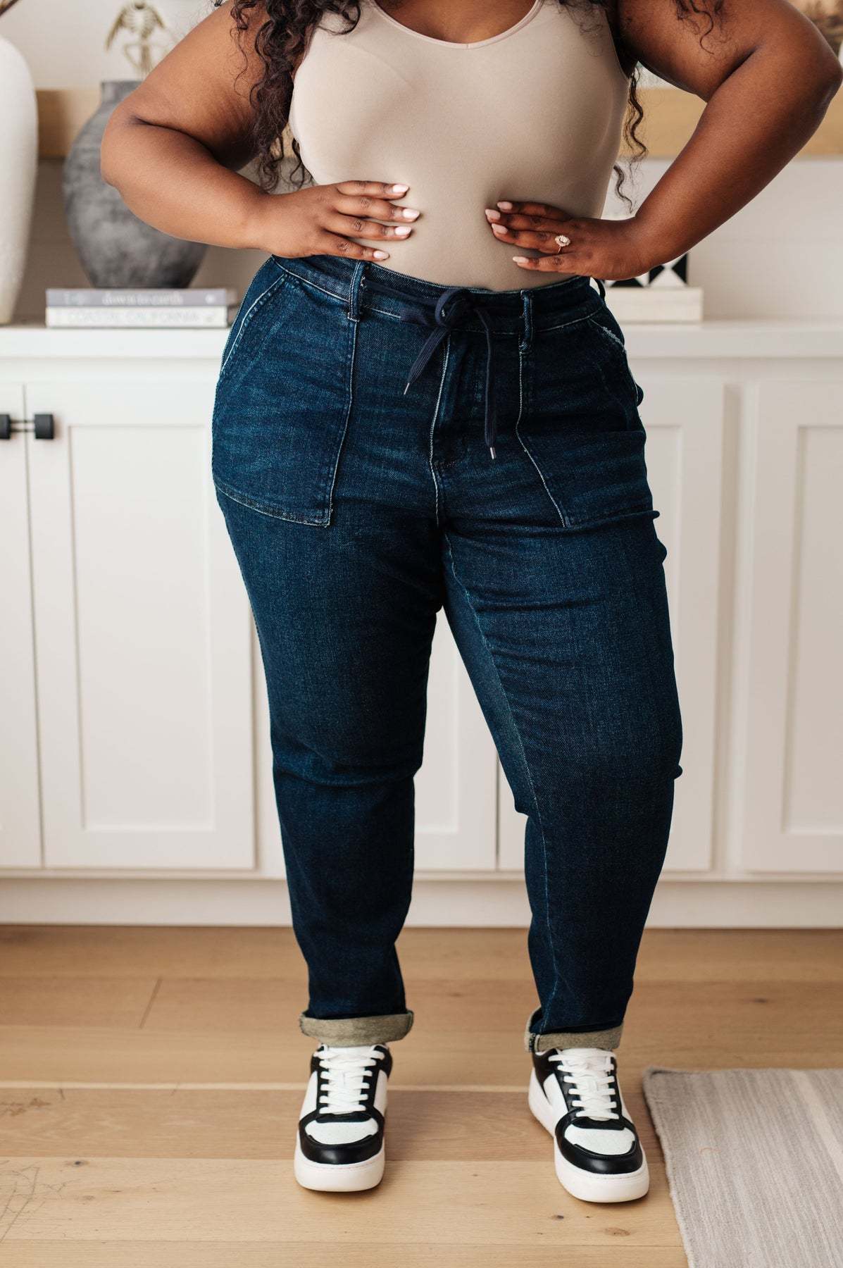 Pull On Denim Joggers（Buy 2 get 20% off）