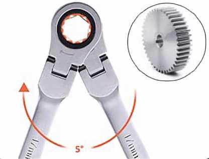 15PCS Adjustable Ratchet Wrench Kit🎅Great Christmas Gift🎁