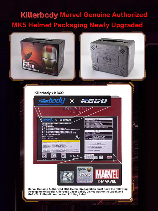 【Premium Edition】Iron Man MK5 Helmet Life-Size 1:1 Collectible