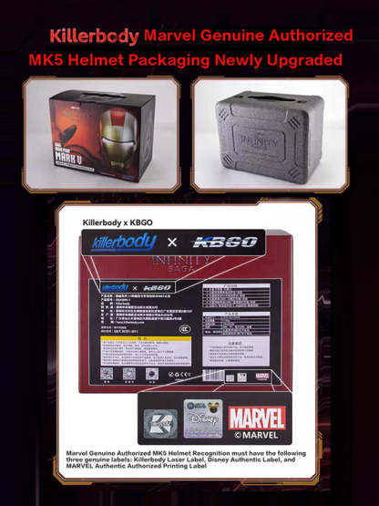 【Premium Edition】Iron Man MK5 Helmet Life-Size 1:1 Collectible