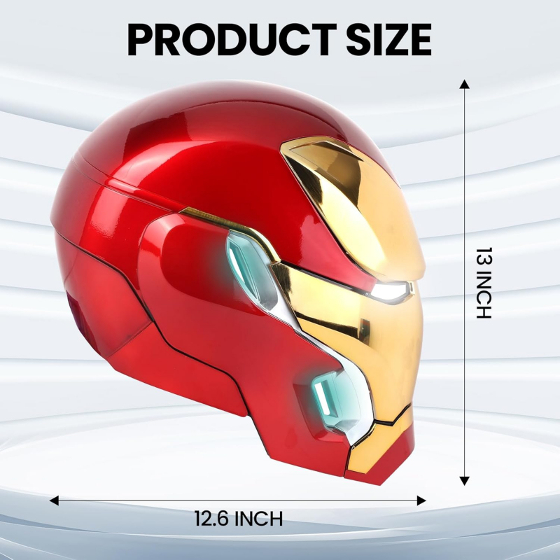 【Premium Edition】Iron Man Helmet MK50 – 1:1 Wearable, Voice & Touch & Remote Control
