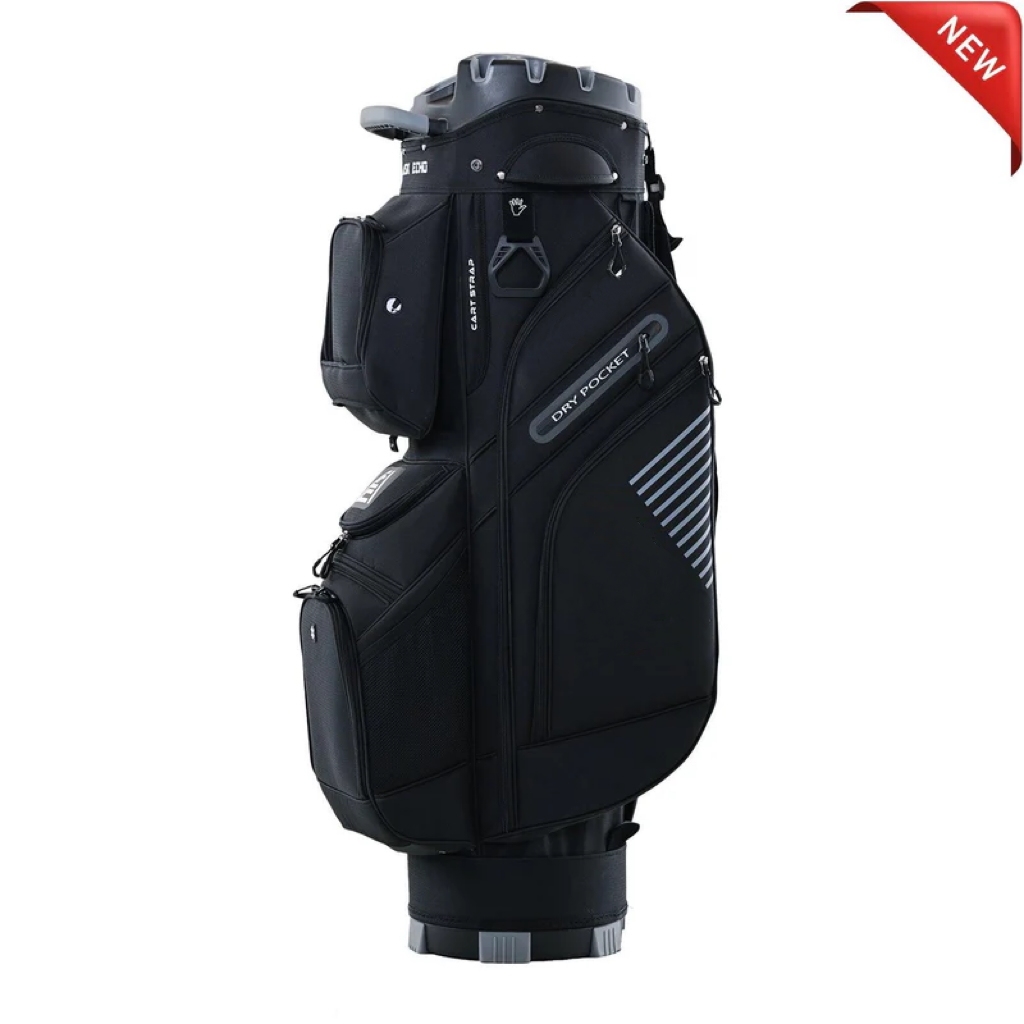 Clearance Sale Way Organizer Dividers Golf Soundless Cart Bag / Grey