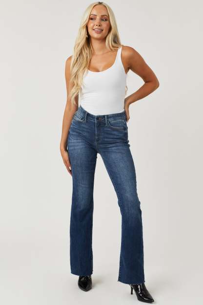 Tummy Control Tuck Bootcut Jeans（Buy 2 get 20% off）