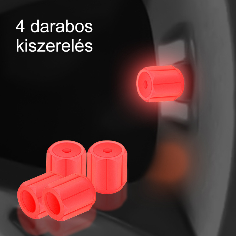 【Az autód azonnali szintlépése】Menő, világító szelepsapka