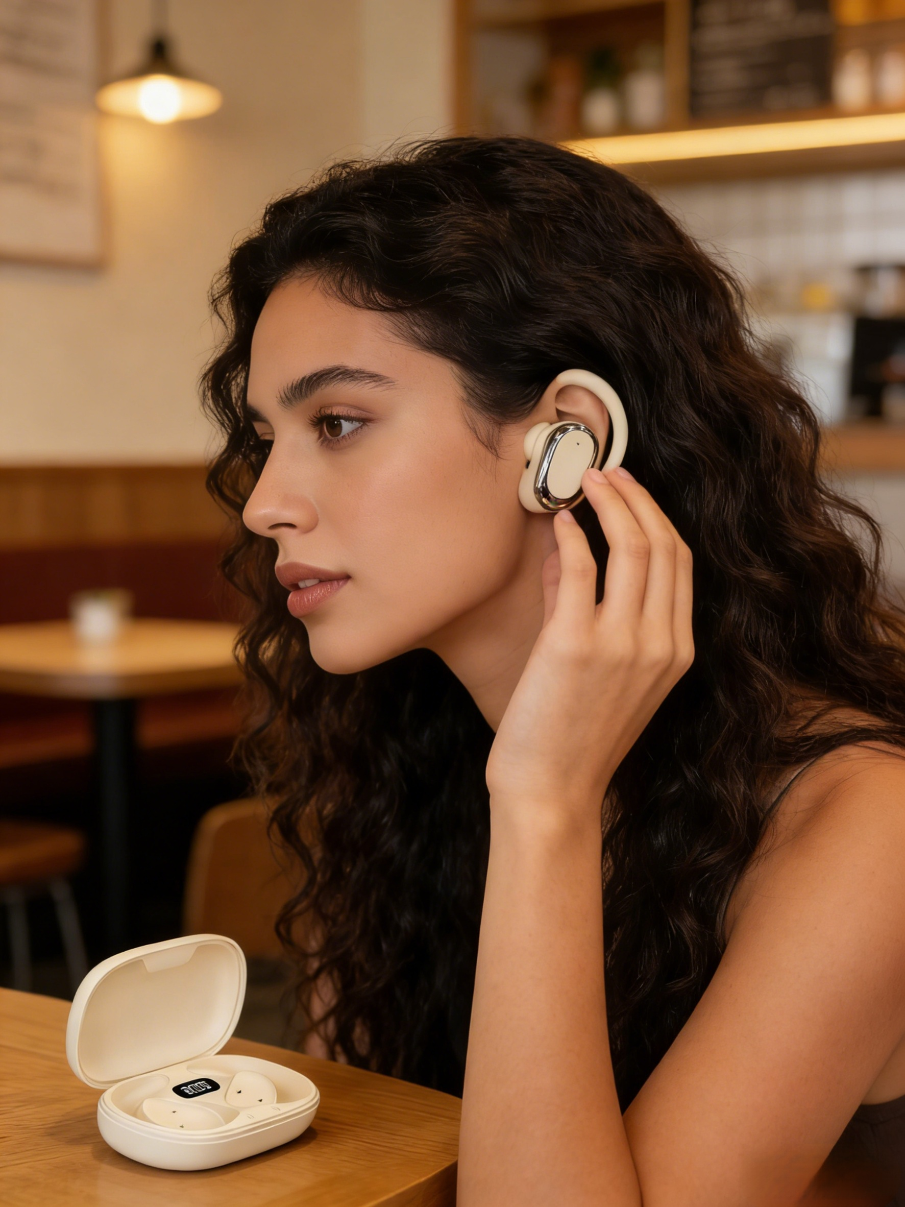 2025 Berlini Hang Vezeték nélküli Fülre Akasztható Bluetooth Fülhallgató