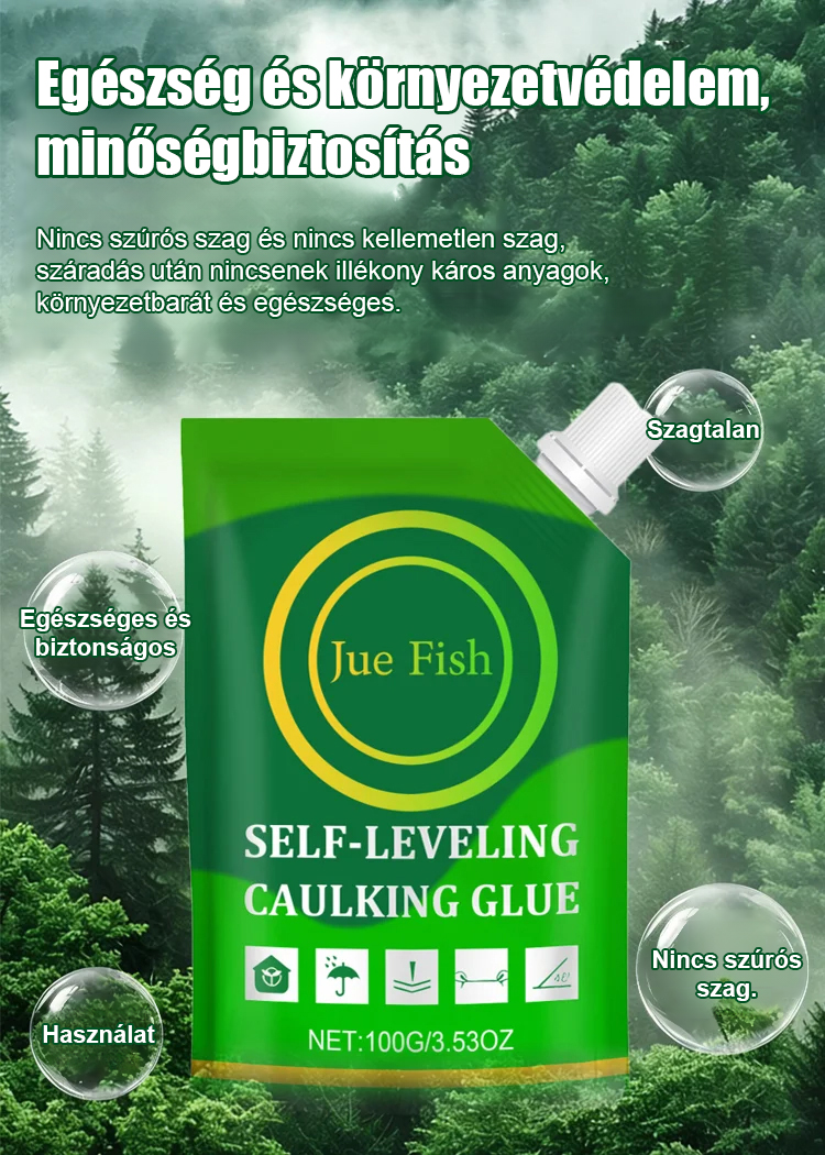 【Tökéletesen tömít】 100 évig nem repedező, magas rugalmasságú hézagtömítő ragasztó