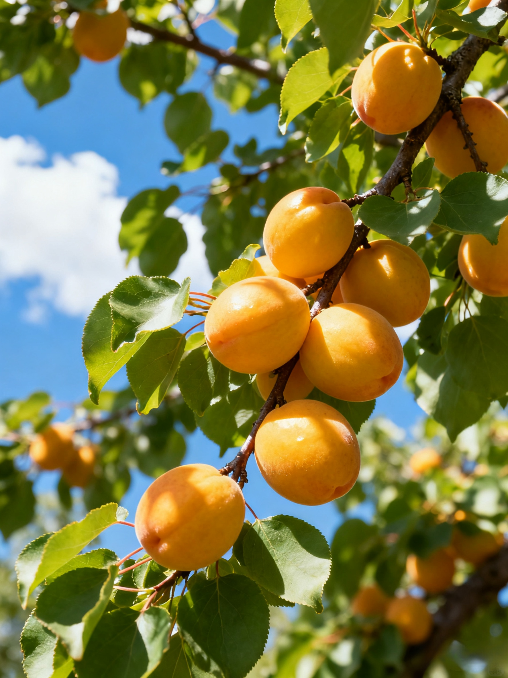 【Óriási császár kajszi】Bőségesen termő, könnyen élő kajszibarackfa csemete