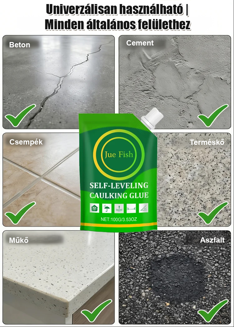 【Tökéletesen tömít】 100 évig nem repedező, magas rugalmasságú hézagtömítő ragasztó