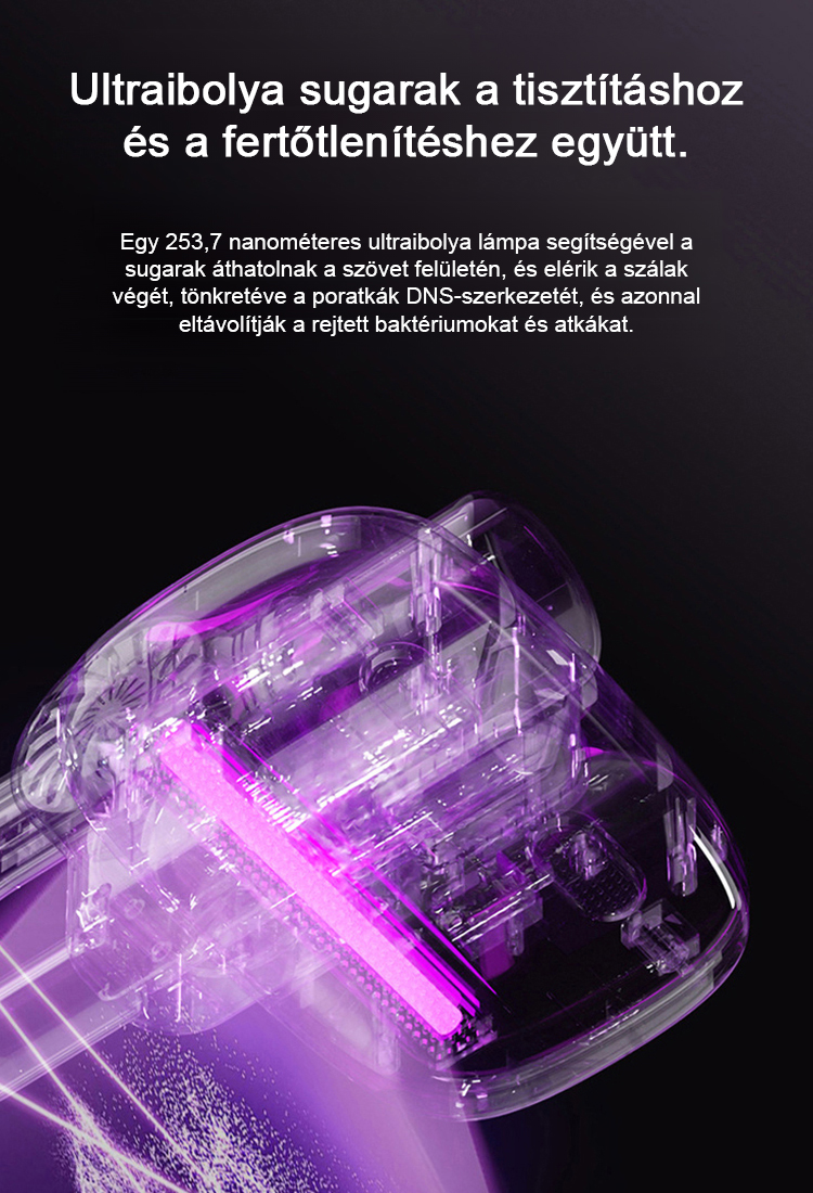 【Vezeték nélküli szívó- és felmosó integráció】Nagy szívóatka eltávolító vákuum felmosógép