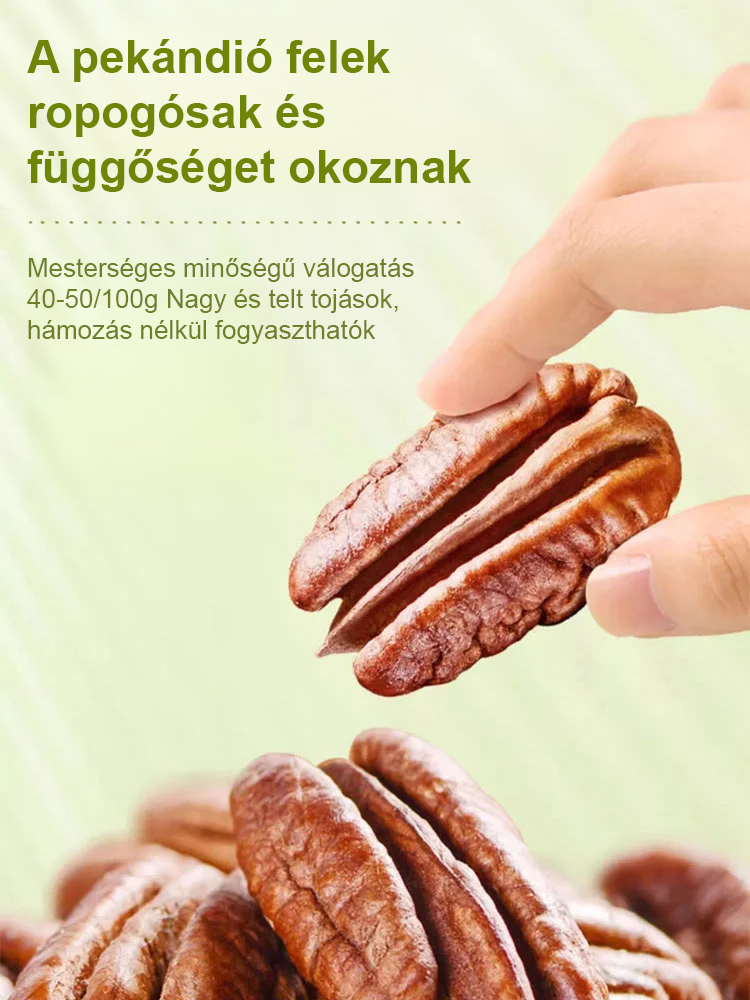 【Hosszú élet gyümölcse】Prémium új áru héj nélküli pekándióbél