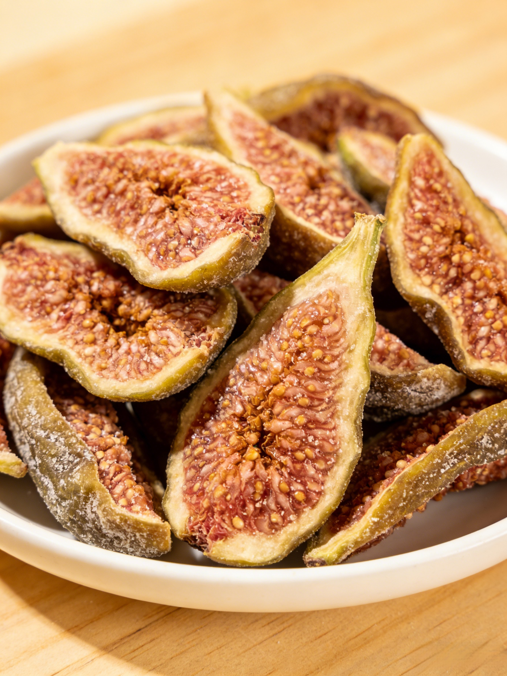 Háromszor párolt, háromszor szárított füge, rákellenes és húgysavcsökkentő