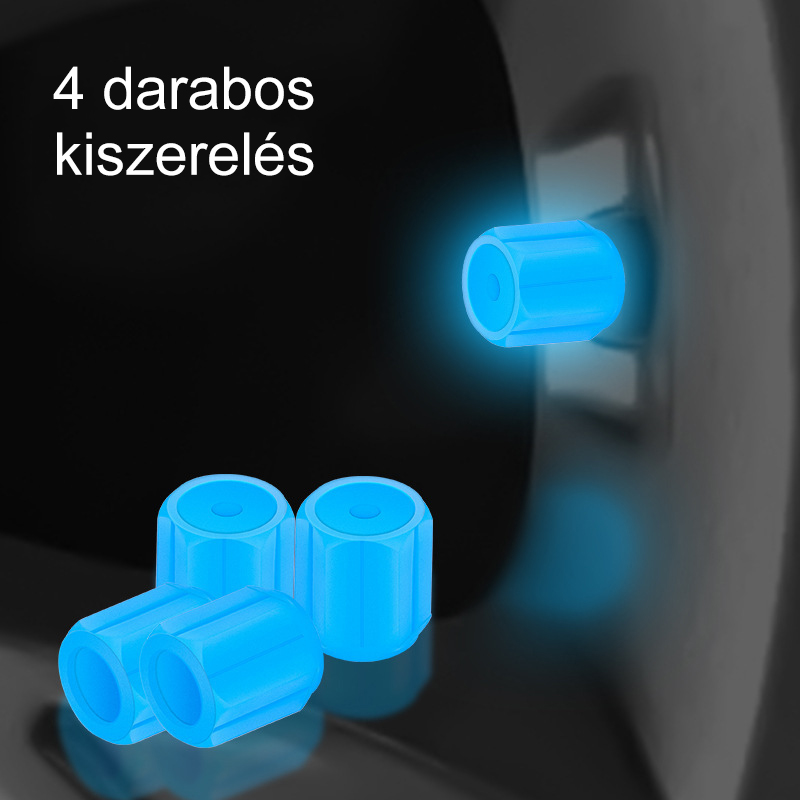 【Az autód azonnali szintlépése】Menő, világító szelepsapka
