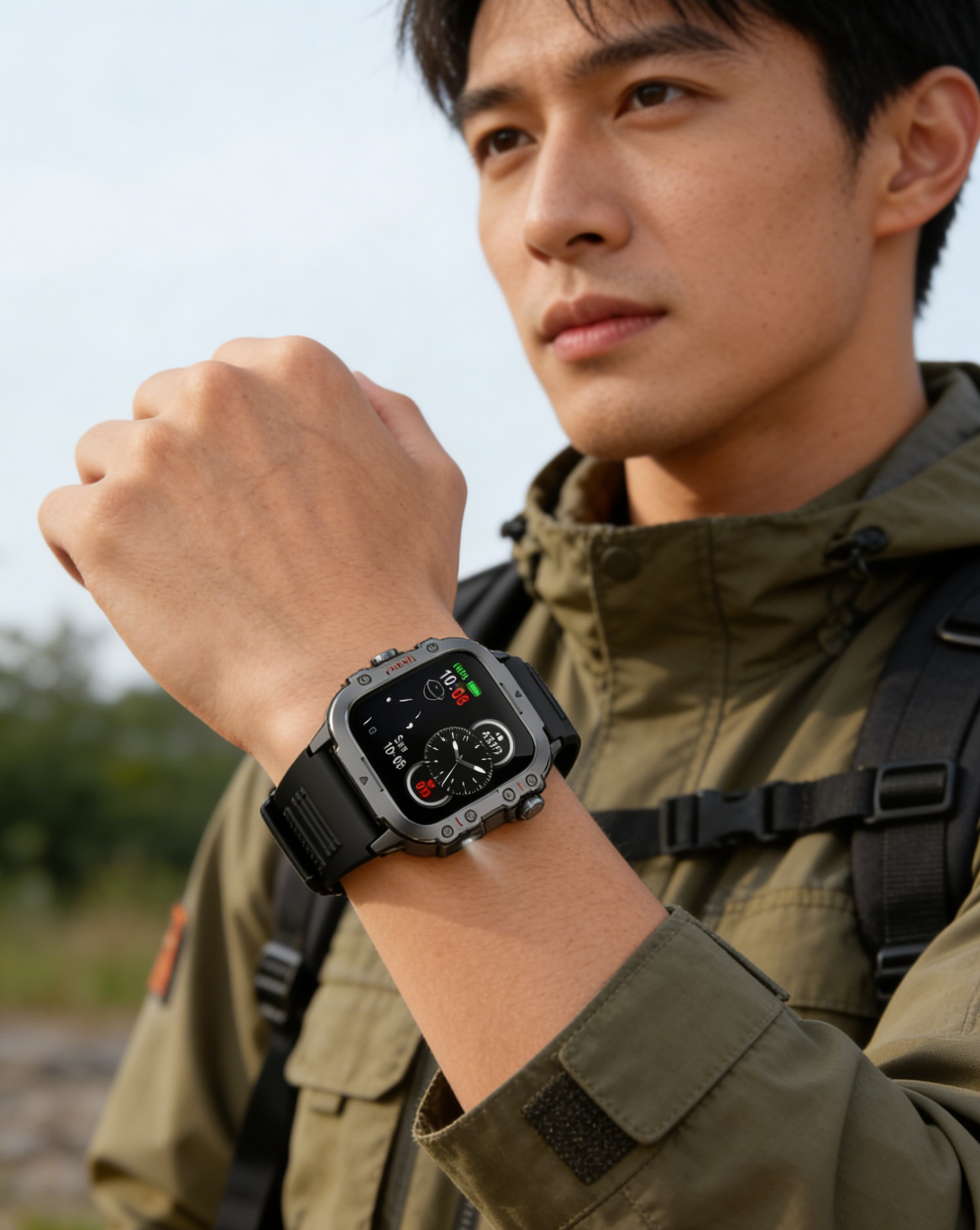 OutdoorPro X Erős Fény Kültéri Intelligens Óra