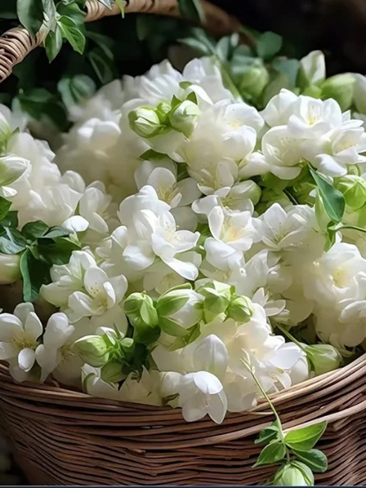 A kert parfümje: négy évszakban virágzó, dupla szirmú jázmin magok.