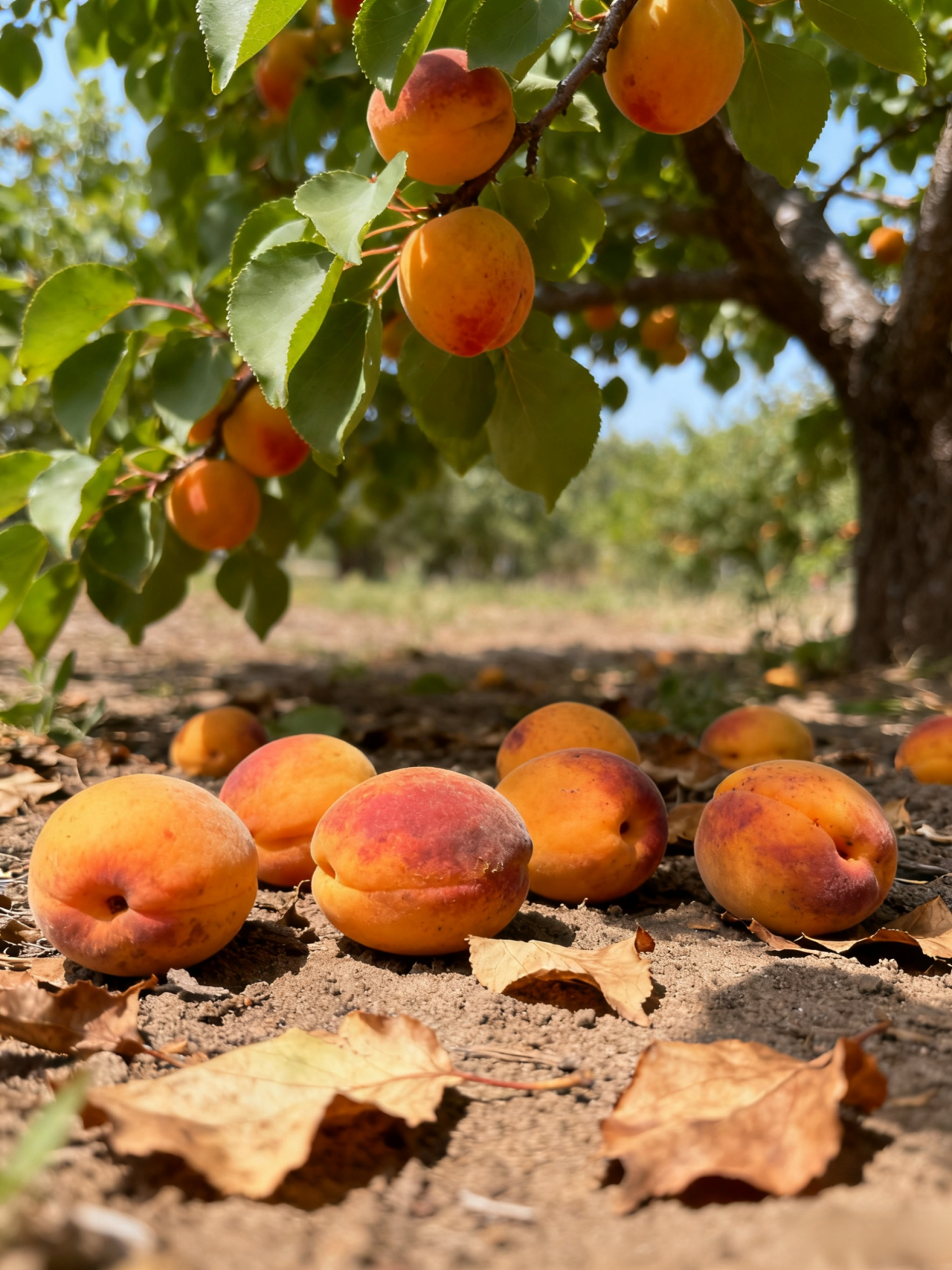 【Óriási császár kajszi】Bőségesen termő, könnyen élő kajszibarackfa csemete