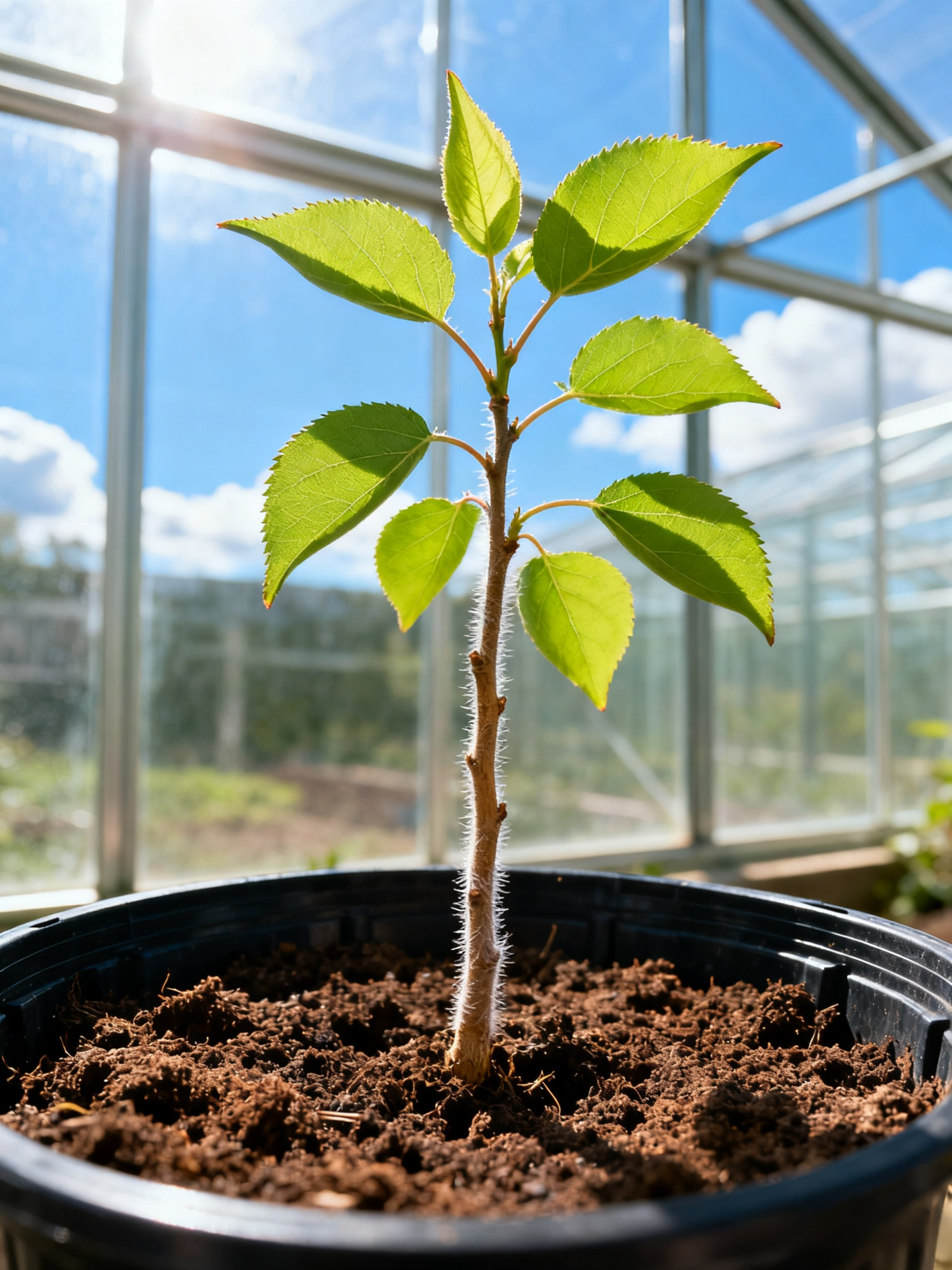 【Óriási császár kajszi】Bőségesen termő, könnyen élő kajszibarackfa csemete