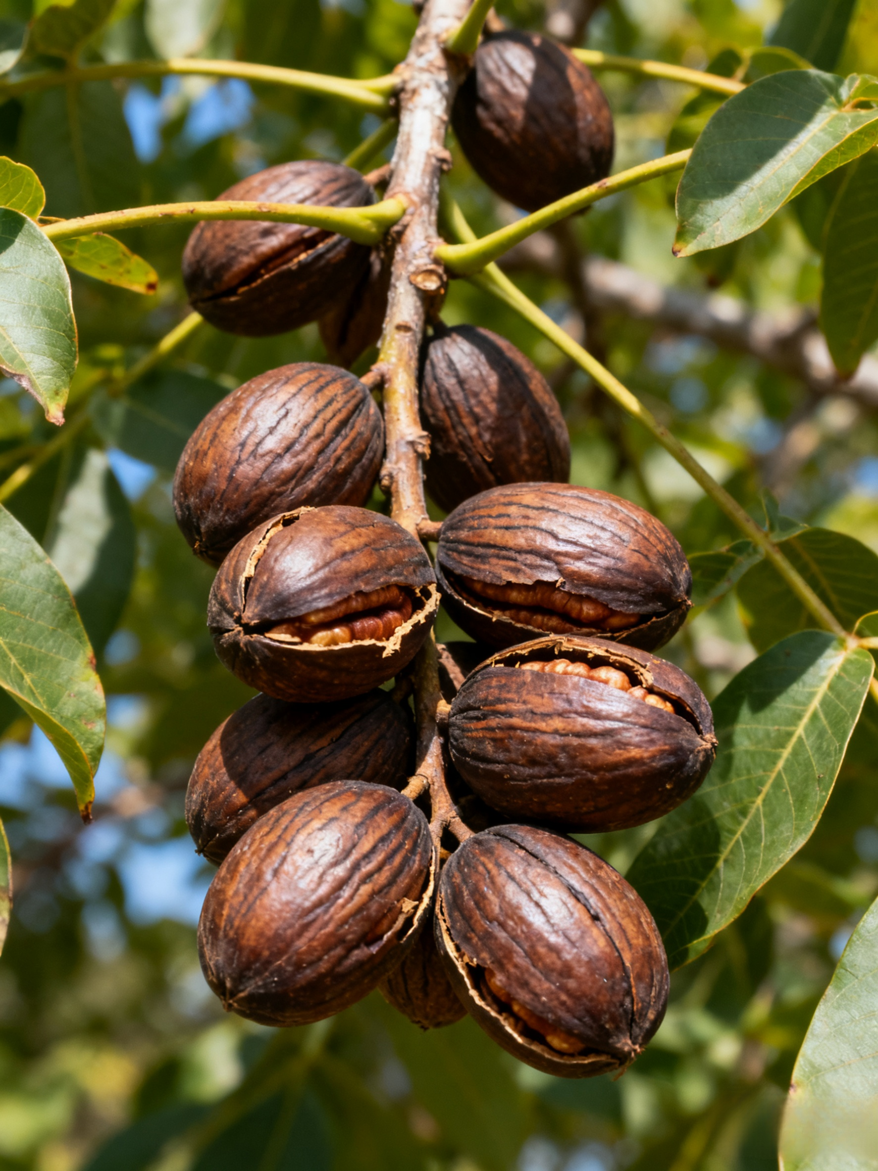 Importált pekándió magok az USA-ból, professzionálisan termesztve, garantáltan magas túlélési arány.