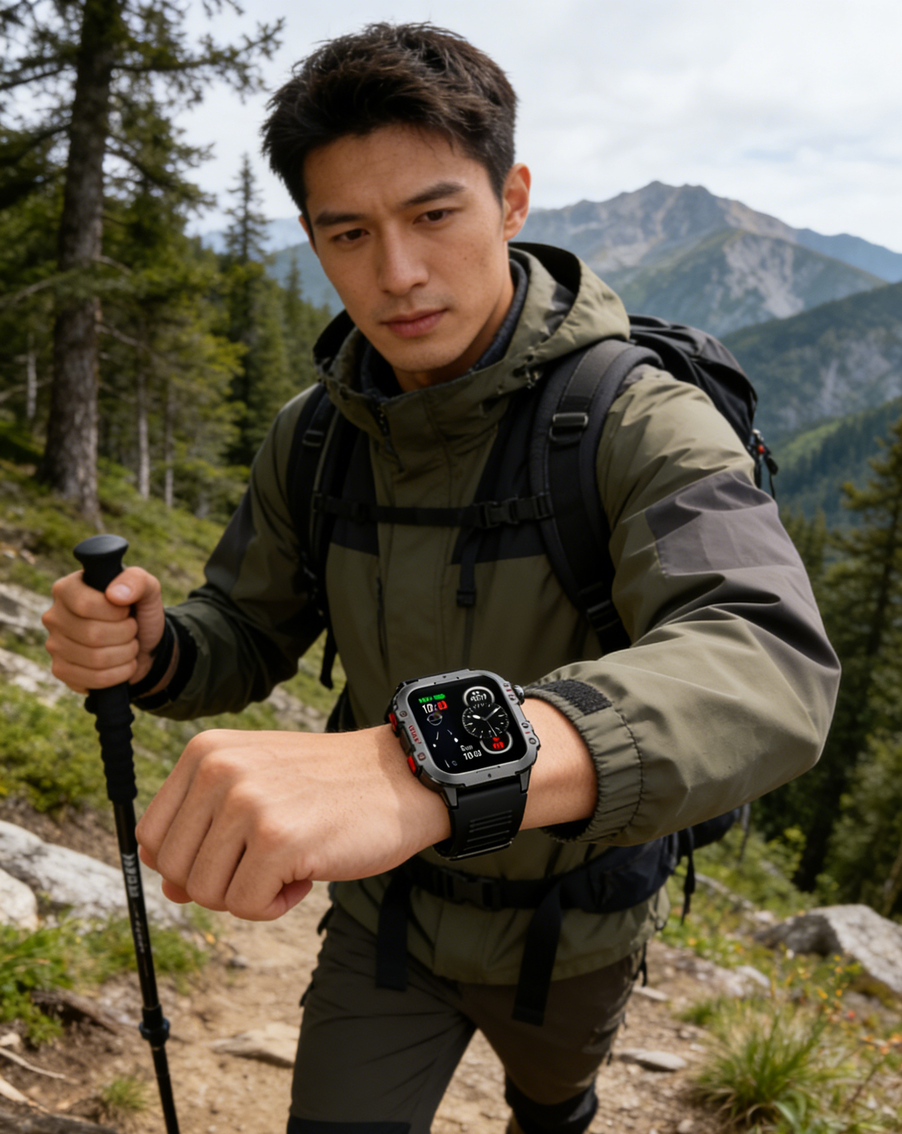 OutdoorPro X Erős Fény Kültéri Intelligens Óra