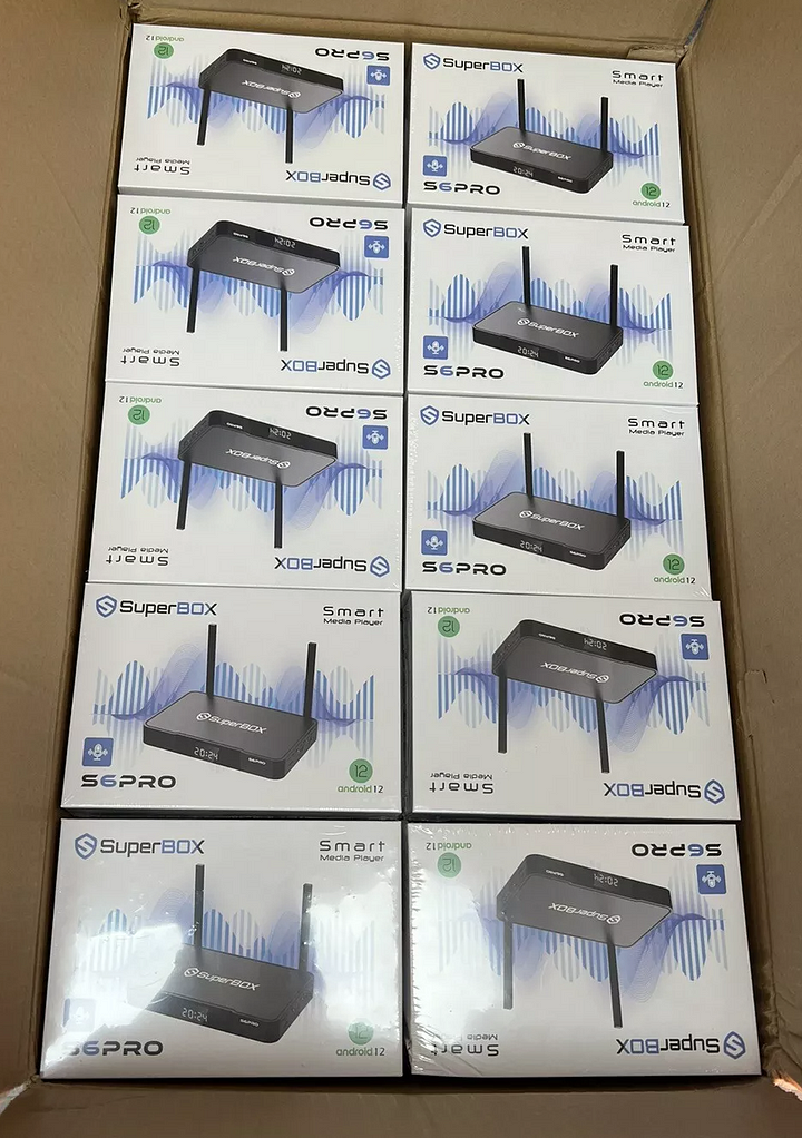 (WholeSale) SuperBox S6 Pro Android TV Box (5~20 PCS S6 PRO)