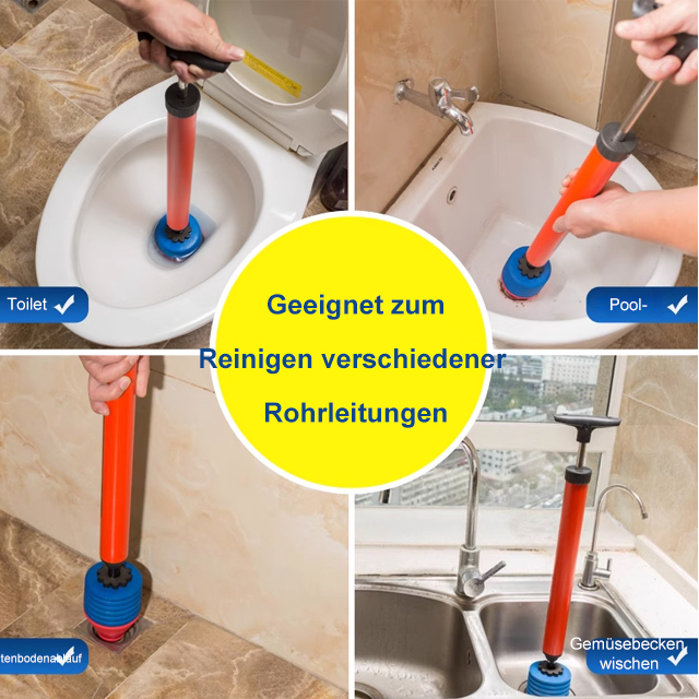 Leistungsstarker Toilettenrohrreiniger