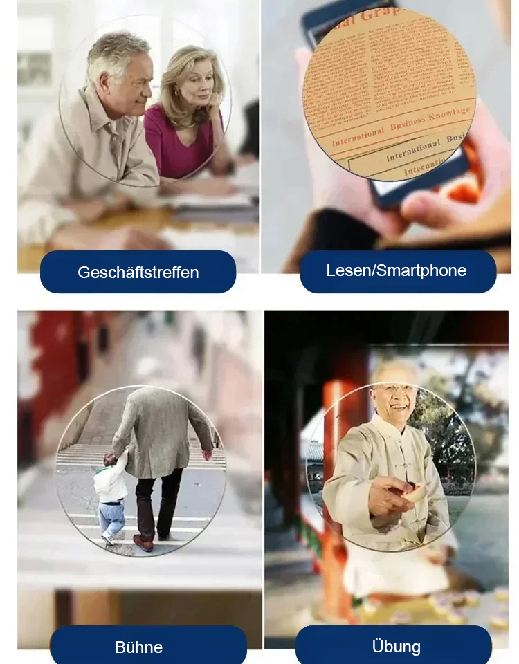 Tragbare faltbare Anti-Strahlung Blaulicht Lesebrille