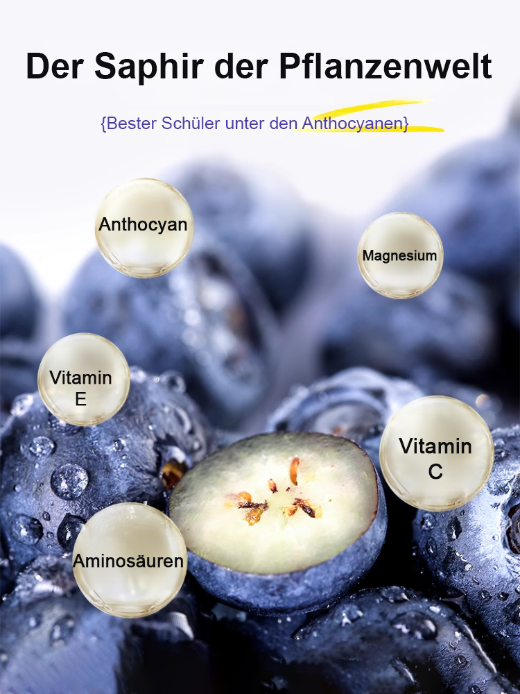 ☕Premium zuckerfreie getrocknete Blaubeeren, Lindert Augenmüdigkeit und Trockenheit in 7 Tagen