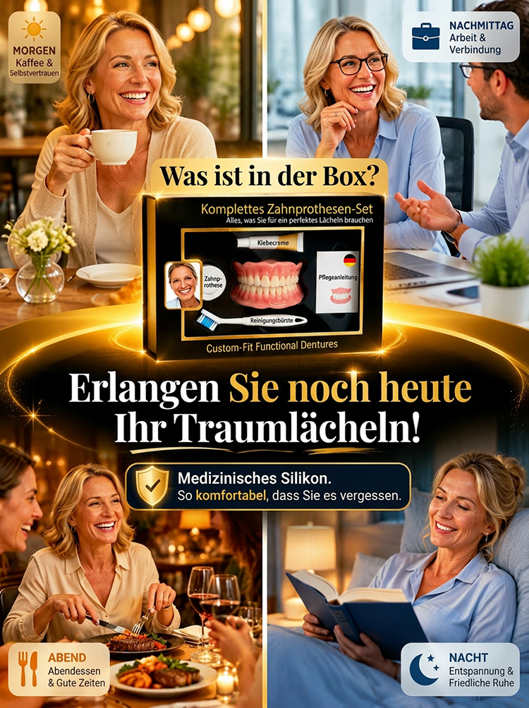 【Meister der Mundumgestaltung】 – Wir schenken Ihnen ein Komplettset für ein perfektes Lächeln