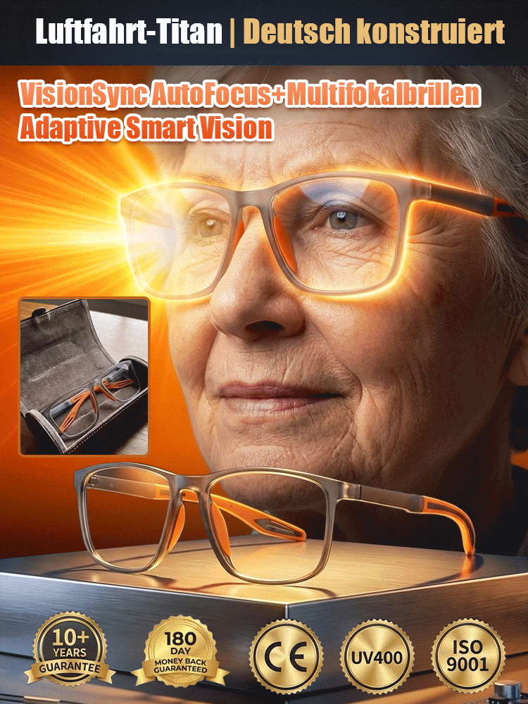 Phototrope Multifokus-Lesebrille⭐ Doppelte Zertifizierung: CE-Sicherheitszertifizierung + ISO9001-Qualitätssystemzertifizierung, wodurch die Einhaltung der Qualitätsstandards gewährleistet wird
