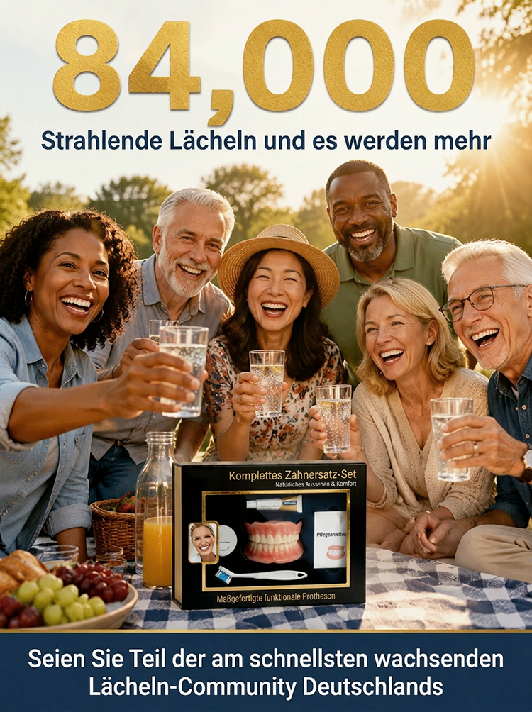 【Meister der Mundumgestaltung】 – Wir schenken Ihnen ein Komplettset für ein perfektes Lächeln