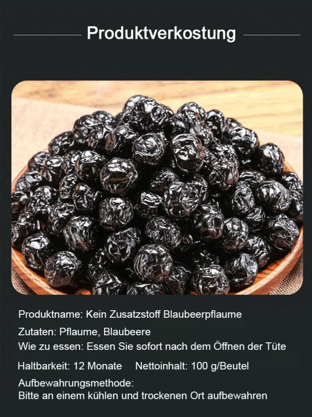 ☕Premium zuckerfreie getrocknete Blaubeeren, Lindert Augenmüdigkeit und Trockenheit in 7 Tagen