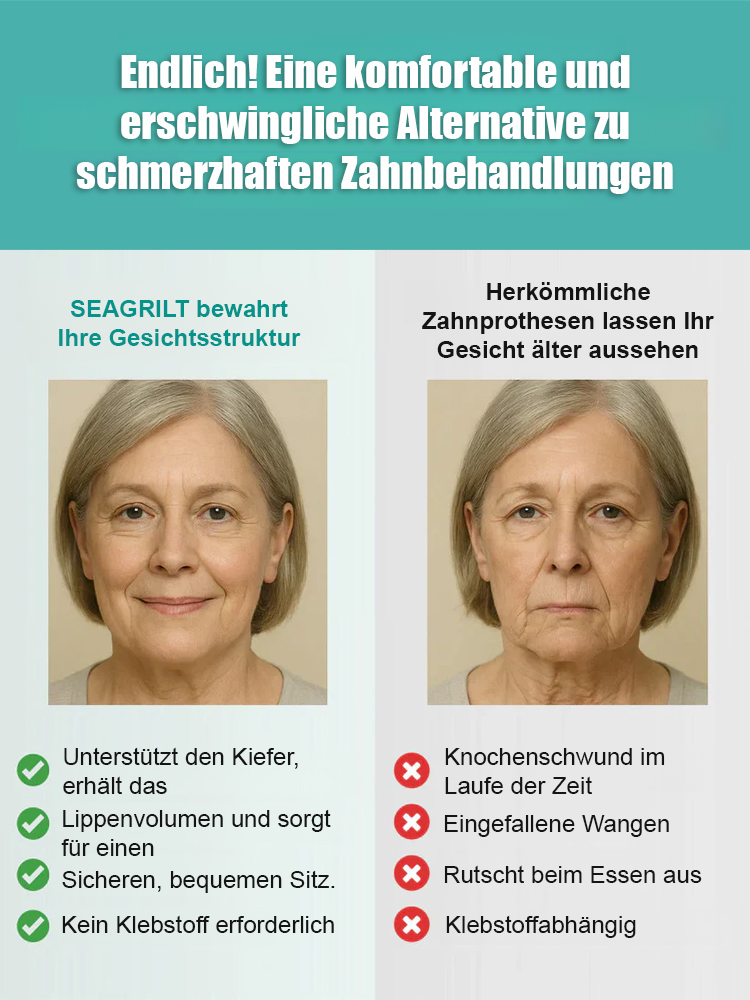 🔥Hochwertiges Zahnprothesen-Set🔥👍2 für 1, 98,9 % positive Bewertungen, 99 % Wiederkaufsrate!👍