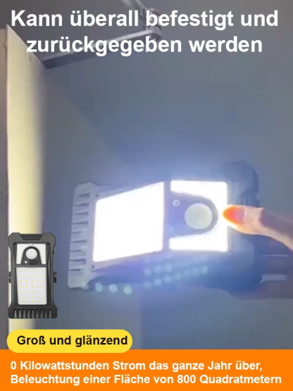 🌞Brandneue Solar-Clipleuchte🔥 Keine Stromkosten, regen- und wasserdicht, mit einer Lebensdauer von bis zu 30 Jahren!😍 Deutsche Sensortechnologie: Lädt sich tagsüber intelligent auf und schaltet sich nachts automatisch ein.