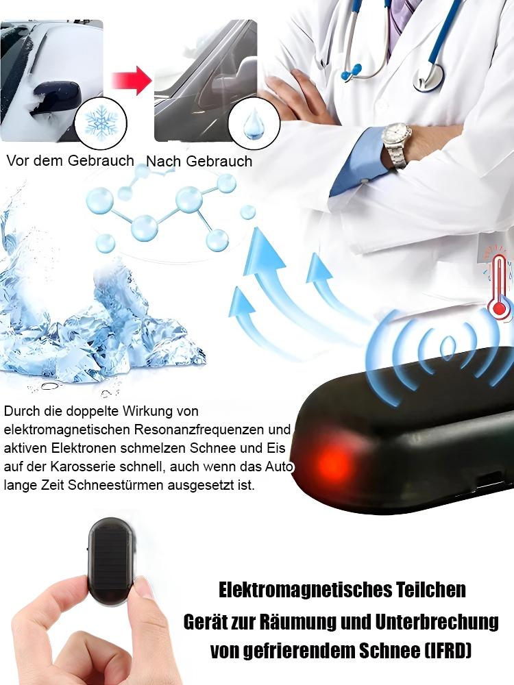 【Kaufe eins, erhalte eins gratis dazu】🔥Auto-Eis- und Schneeschmelzmaschine, lösen Sie Eis. Kostenlose Testversion 🚗