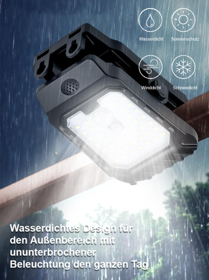 🌞Brandneue Solar-Clipleuchte🔥 Keine Stromkosten, regen- und wasserdicht, mit einer Lebensdauer von bis zu 30 Jahren!😍 Deutsche Sensortechnologie: Lädt sich tagsüber intelligent auf und schaltet sich nachts automatisch ein.