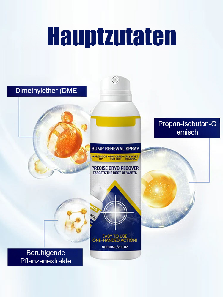 ✨Kryotherapie-Warzenentfernungsspray mit fortschrittlicher Kryotherapie-Technologie✅ Entfernt 99,9 % der Warzenwurzeln schmerzfrei, narbenfrei und reizt die Haut nicht.🍃 Mit beruhigenden Pflanzenextrakten, für alle Hauttypen geeignet.