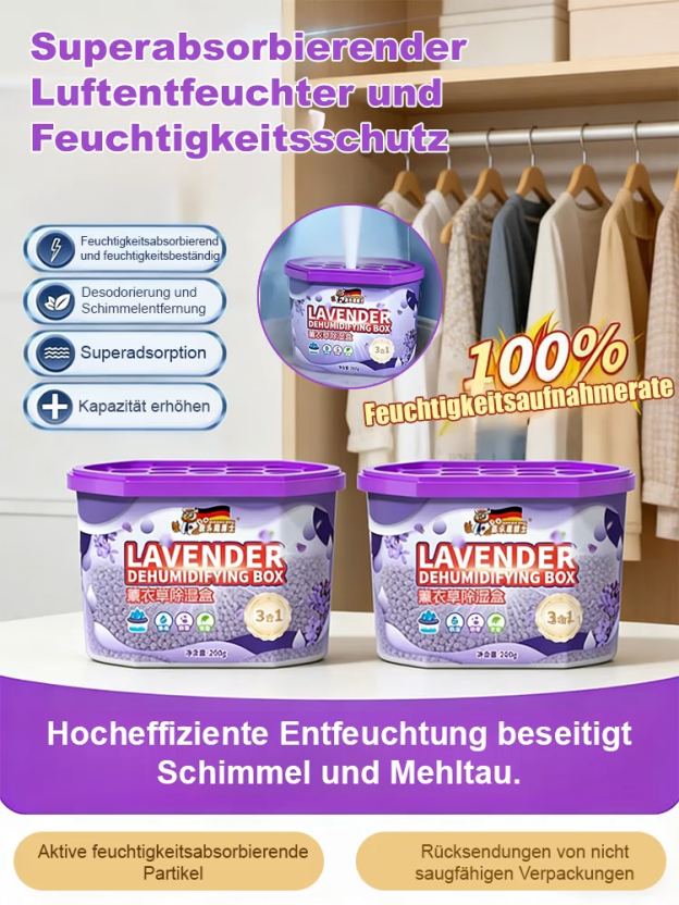 【Ganzjährige Entfeuchtung】Leistungsstarke universelle Entfeuchtungsbox