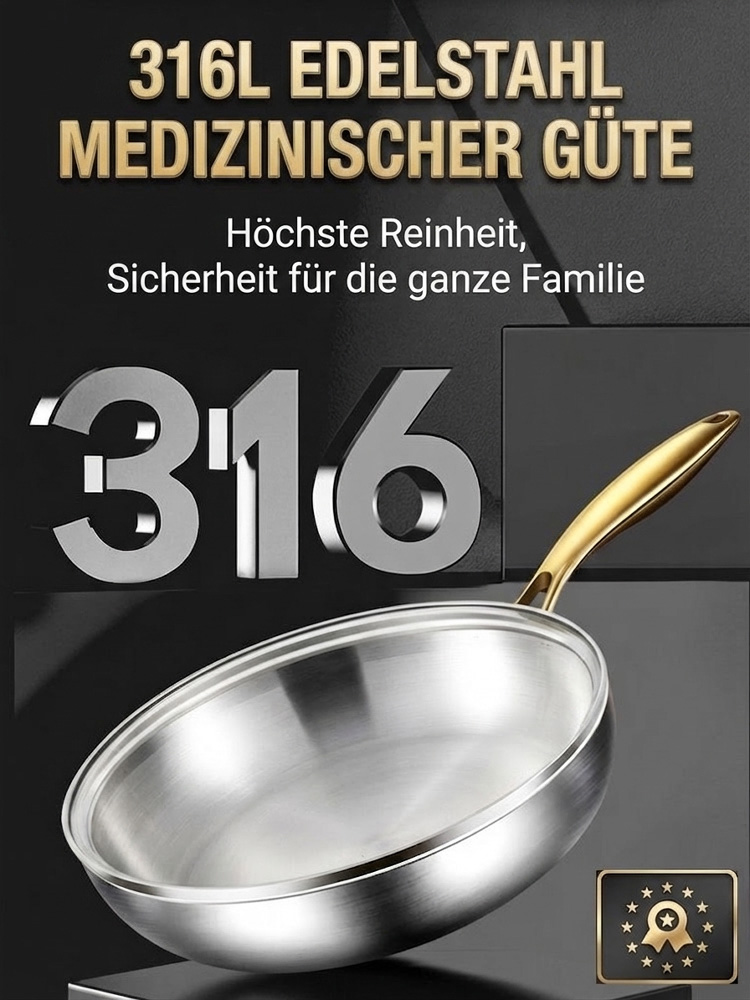 【Eine Antihaft-Eisenpfanne, die über Generationen weitergegeben werden kann】Handgeschmiedet, ohne schädliche Beschichtungen, 99,9 % hochdichtes, raffiniertes Eisen; Pfannenrühren setzt Eisen frei, gut für die Gesundheit, beugt Haarausfall vor