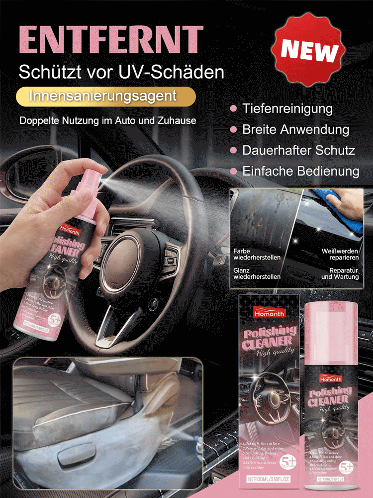 Innenraum-Aufbereiter für Autos