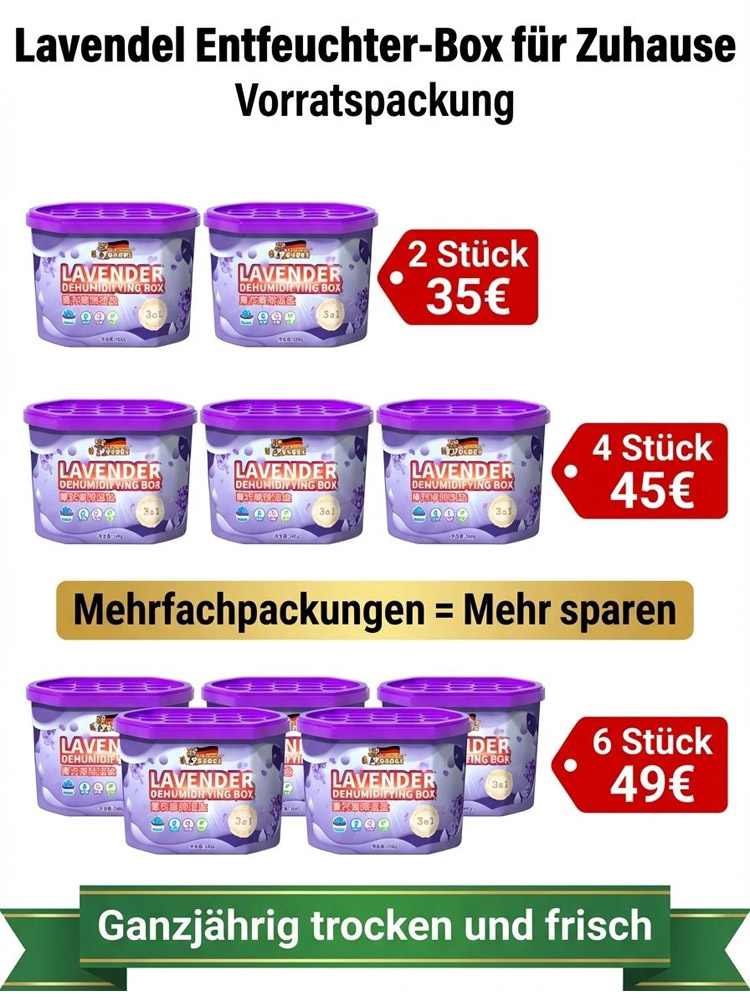 【Ganzjährige Entfeuchtung】Leistungsstarke universelle Entfeuchtungsbox