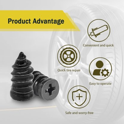 ✨60PCS Tire Repair Rubber Nails Kit