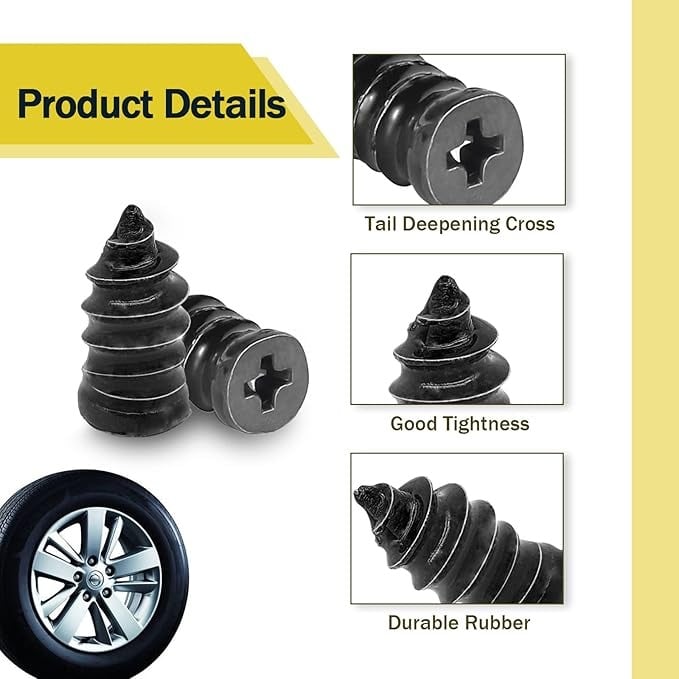 ✨60PCS Tire Repair Rubber Nails Kit